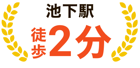 池下駅徒歩2分